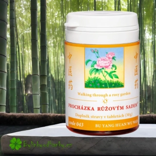TCM HERBS PROCHÁZKA RŮŽOVÝM SADEM 100 tablet