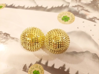 Velká Masážní kulička 55mm - Zlatá