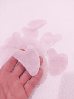 GUASHA - Kamenná obličejová Růžová