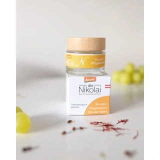 Die NIKOLAI - Biodynamický vyživující ochranný pleťový krém se šafránem - 30ml