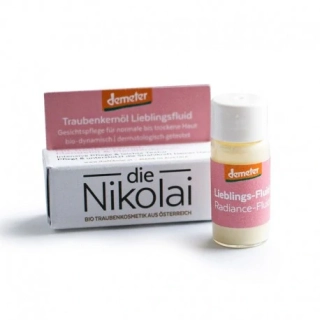 Die NIKOLAI Vzorek - Biodynamický pleťový fluid Růžové Nebe - 4 ml