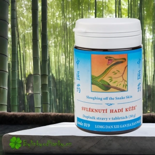 TCM HERBS SVLÉKNUTÍ HADÍ KŮŽE 100 tablet