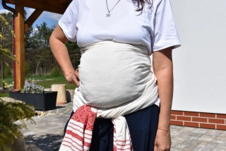 MEXICKÉ Rebozo - Světlá Elena 320 x 60cm