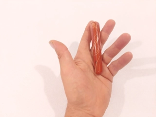 Červená masážní tyčinka 10,5cm