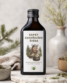 BYLINKYODHANKY - Kapky Zahořklého Švéda - Bezalkoholová Tinktura Pro Dobré Trávení