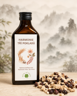 BYLINKYODHANKY - Harmonie Tří Pokladů - Tinktura pro Harmonii Yinu, Qi a Krve