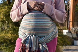 MEXICKÉ Rebozo - Šmoulová Leticia 300 x 70cm