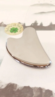 GUASHA - Kovová Leštěná Slza