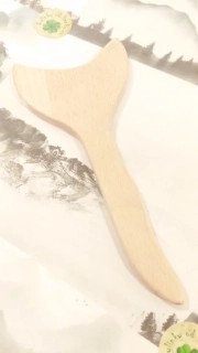 GUASHA - Dřevěná Masážní Pomůcka