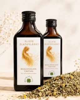 BYLINKYODHANKY - Elixír Zlatovlásky - Bylinná Tinktura pro přirozenou krásu 200ml