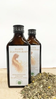BYLINKYODHANKY - Elixír Zlatovlásky - Bylinná Tinktura pro přirozenou krásu 200ml