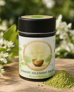BYLINKYODHANKY - Jemnost Zeleného Draka - Matcha s Moringou 80g