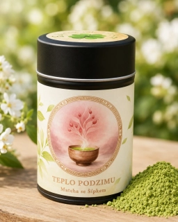 BYLINKYODHANKY - Teplo Podzimu - Matcha se šípkem 80g