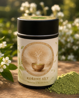 BYLINKYODHANKY - Kořeny Síly - Matcha s Baobabem 80g