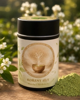 BYLINKYODHANKY - Kořeny Síly - Matcha s Baobabem 80g