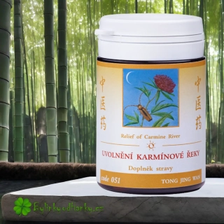 TCM HERBS UVOLNĚNÍ KARMÍNOVÉ ŘEKY 100 tablet