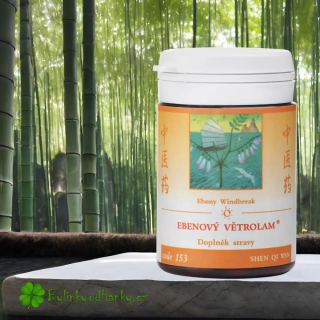 TCM HERBS EBENOVÝ VĚTROLAM 100 tablet