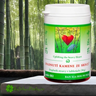 TCM HERBS SPADNUTÍ KAMENE ZE SRDCE 100 tablet