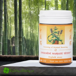 TCM HERBS UVOLNĚNÍ NAPJATÉ TĚTIVY 100 tablet