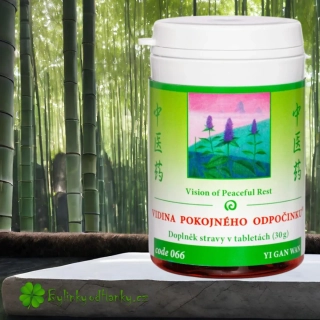 TCM HERBS VIDINA POKOJNÉHO ODPOČINKU 100 tablet