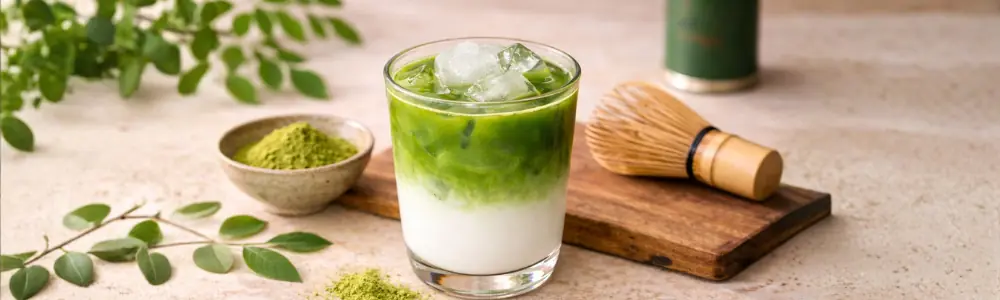 Jemnost zeleného draka – BIO matcha s moringou