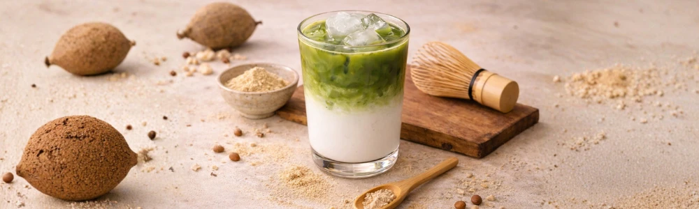 Kořeny síly – BIO matcha s BIO baobabem