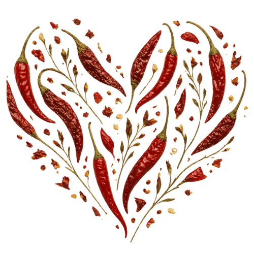 Sůl Srdce z chilli